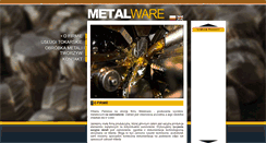 Desktop Screenshot of metalware.pl